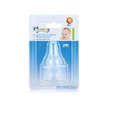 Momeasy 2Pk Super Soft Wide Neck Silicone Nip 45403